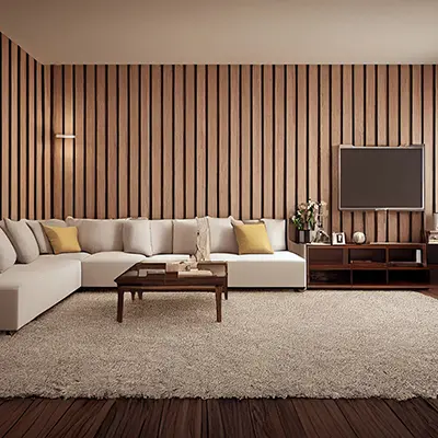 American White Oak Wood Wall Cladding