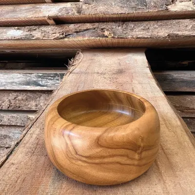 Ghana Teak Wood Bowl