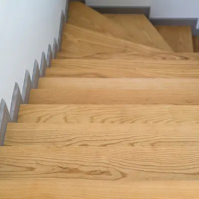 American Ash Wood Stair Treads