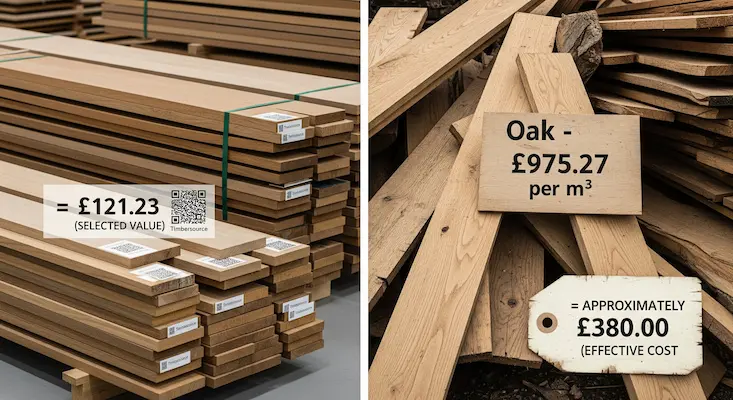 Compare different ways to buy timber