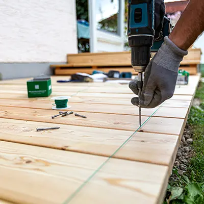 Siberian Larch Wood Decking