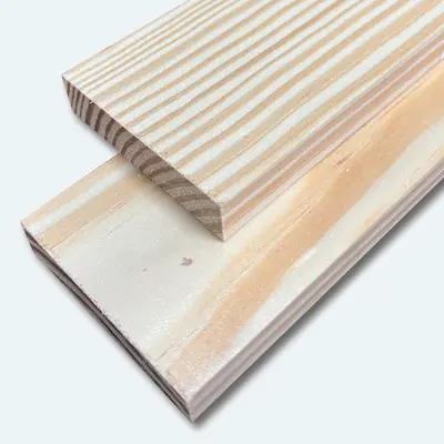 Two pieces of Timbersource's Southern Yellow Pine