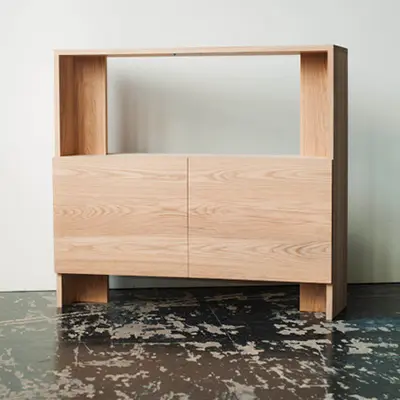 American Ash Wood Cabinet
