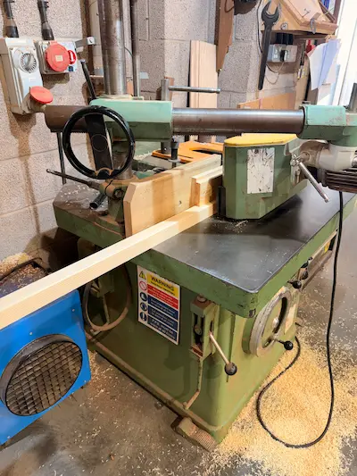 Timbersource's Somerset Mill Spindling Scandinavian Redwood Pine