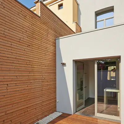 Siberian Larch Wood Fence