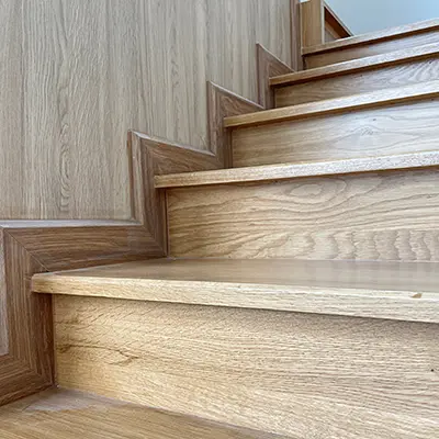American White Oak Wood Stair Treads